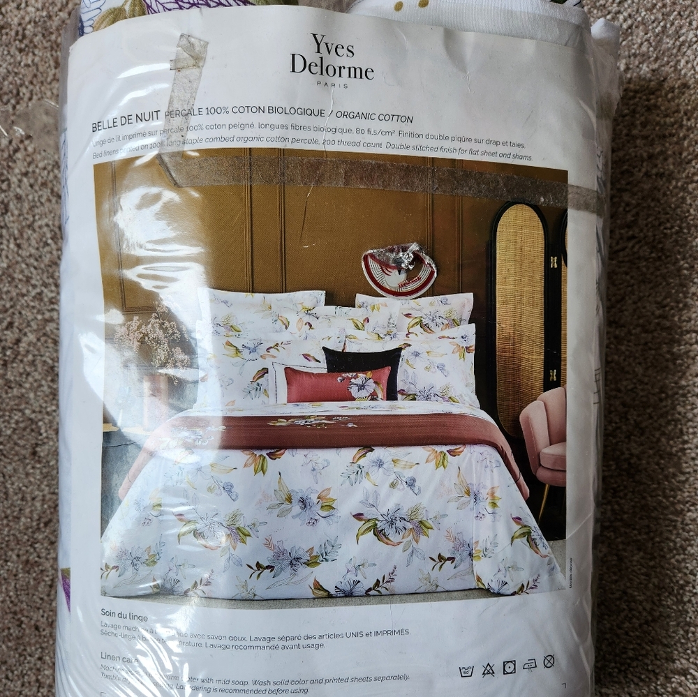 Yves Delorme Duvet Cover